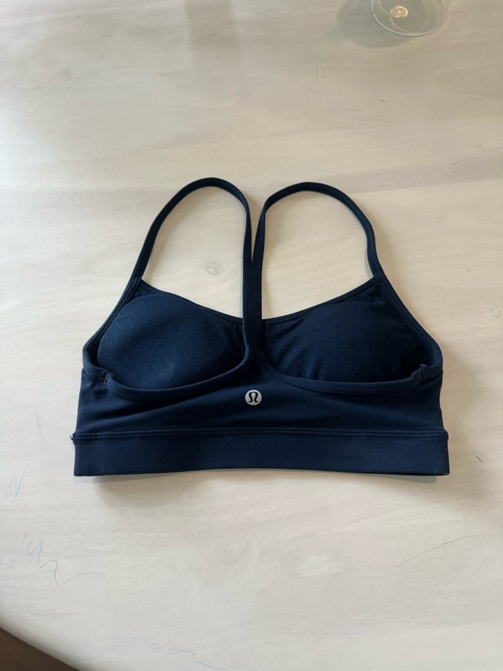 NWOT Lululemon Flow Y Bra - Navy - Picture 3 of 4
